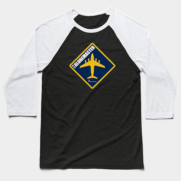 C-17 Globemaster Baseball T-Shirt by Aircrew Interview